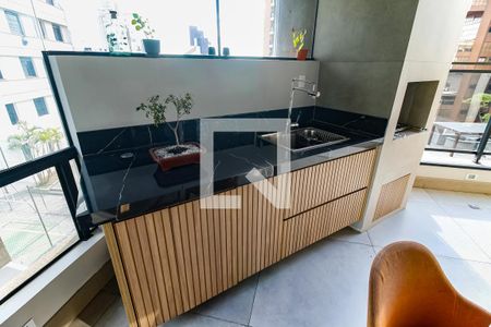 Apartamento à venda com 84m², 1 quarto e 2 vagasVaranda gourmet
