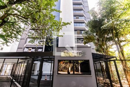 Apartamento à venda com 84m², 1 quarto e 2 vagasFachada e portaria