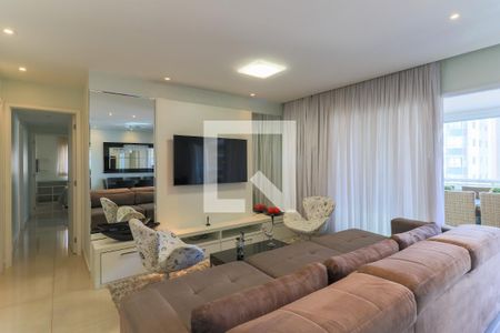 Sala de apartamento para alugar com 4 quartos, 147m² em Vila Gertrudes, São Paulo