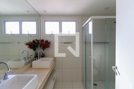 Apartamento para alugar com 147m², 4 quartos e 3 vagasBanheiro da Suíte 1