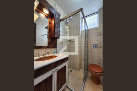 Banheiro de apartamento para alugar com 3 quartos, 100m² em Santo Antônio, Belo Horizonte