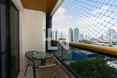 Varanda da Sala de apartamento à venda com 3 quartos, 92m² em Vila Azevedo, São Paulo