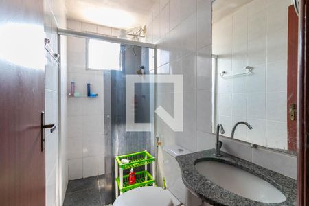 Banheiro Social de apartamento à venda com 4 quartos, 86m² em Buritis, Belo Horizonte