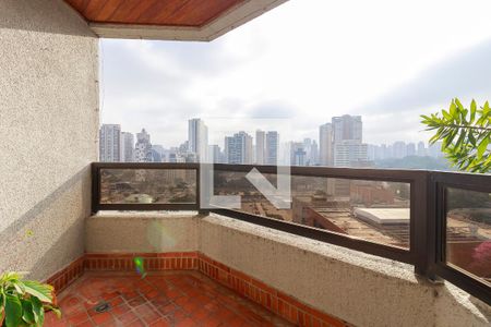 Sala - Varanda de apartamento à venda com 3 quartos, 270m² em Santo Amaro, São Paulo
