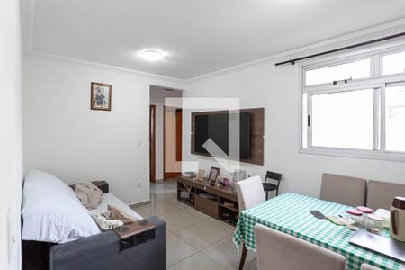 Sala de apartamento à venda com 3 quartos, 65m² em Rio Branco, Belo Horizonte