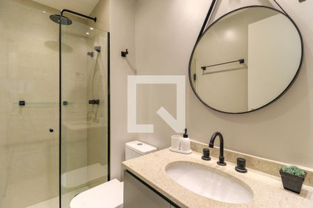Apartamento para alugar com 30m², 1 quarto e sem vagaBanheiro