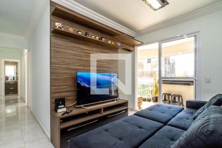 Sala de apartamento à venda com 3 quartos, 82m² em Gopoúva, Guarulhos