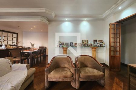 Sala de Estar/TV de apartamento à venda com 3 quartos, 157m² em Santa Paula, São Caetano do Sul