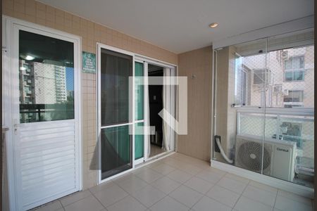 Varanda Sala de apartamento para alugar com 3 quartos, 73m² em Jacarepaguá, Rio de Janeiro