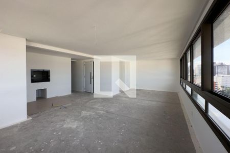 Sala de apartamento à venda com 3 quartos, 125m² em Petrópolis, Porto Alegre