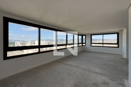 Sala de apartamento à venda com 3 quartos, 125m² em Petrópolis, Porto Alegre