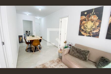 Sala - Sala de Jantar de apartamento à venda com 3 quartos, 89m² em Jardim Cristiane, Santo André