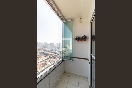Varanda da Sala de apartamento para alugar com 2 quartos, 50m² em Vila Moinho Velho, São Paulo