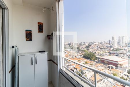 Varanda da Sala de apartamento para alugar com 2 quartos, 50m² em Vila Moinho Velho, São Paulo
