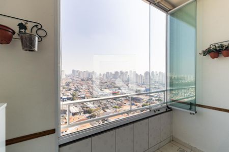 Varanda da Sala de apartamento para alugar com 2 quartos, 50m² em Vila Moinho Velho, São Paulo