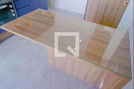 Detalhe da Sala/Cozinha de apartamento para alugar com 2 quartos, 34m² em Cambuci, São Paulo