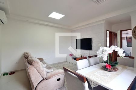 Sala de apartamento à venda com 2 quartos, 118m² em Vila Camilopolis, Santo André