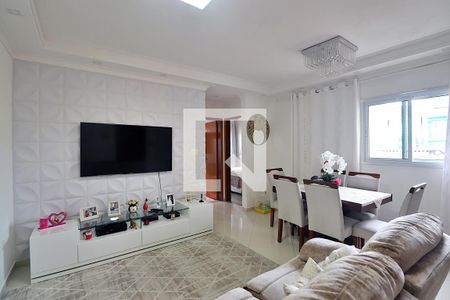 Sala de apartamento à venda com 2 quartos, 118m² em Vila Camilopolis, Santo André