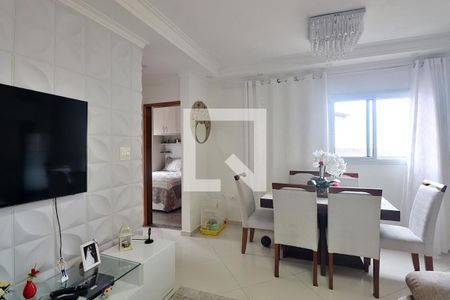 Sala de apartamento à venda com 2 quartos, 118m² em Vila Camilopolis, Santo André