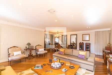 Sala de apartamento à venda com 3 quartos, 240m² em Cambuí, Campinas