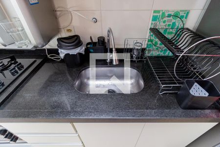 Apartamento para alugar com 38m², 1 quarto e 1 vaga Apartamento para alugar com 38m², 1 quarto e 1 vagaDetalhe - Cozinha
