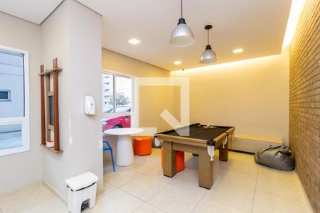 Apartamento para alugar com 38m², 1 quarto e 1 vaga Apartamento para alugar com 38m², 1 quarto e 1 vagaÁrea comum Salão de jogos