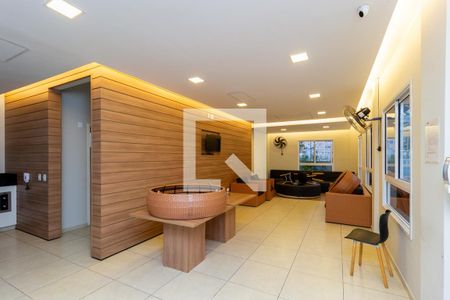 Apartamento para alugar com 38m², 1 quarto e 1 vaga Apartamento para alugar com 38m², 1 quarto e 1 vagaÁrea Comum Salão de Festas
