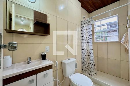 Banheiro de apartamento para alugar com 1 quarto, 90m² em Laranjeiras, Rio de Janeiro