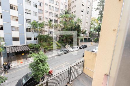 Vista do Quarto de apartamento à venda com 1 quarto, 38m² em Consolação, São Paulo