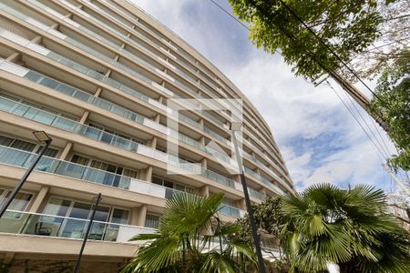 Studio à venda com 45m², 1 quarto e 1 vagaFachada do bloco