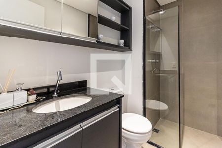 Studio à venda com 77m², 1 quarto e sem vaga Studio à venda com 77m², 1 quarto e sem vagaBanheiro