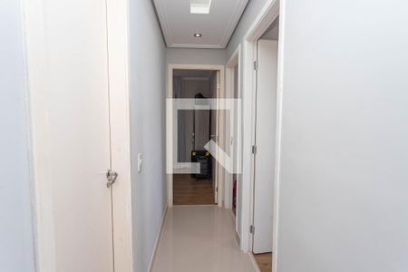 Corredor de apartamento à venda com 3 quartos, 62m² em Piraporinha, Diadema