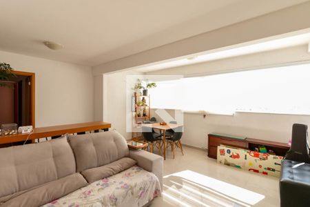 Sala de apartamento à venda com 3 quartos, 102m² em Castelo, Belo Horizonte