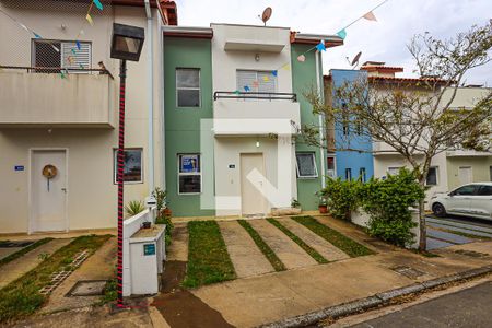 Casa de condomínio para alugar com 91m², 3 quartos e 2 vagasFachada da casa