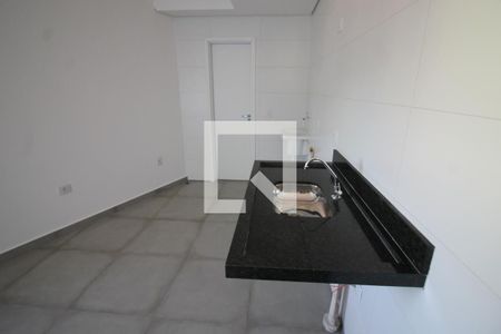 Sala e Cozinha de apartamento à venda com 1 quarto, 34m² em Mooca, São Paulo