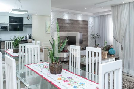 Sala  de jantar de apartamento à venda com 2 quartos, 67m² em Vila Augusta, Guarulhos