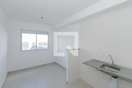 Sala/Cozinha de apartamento à venda com 2 quartos, 27m² em Jardim Mirante, São Paulo