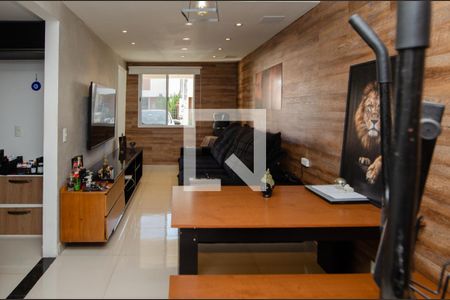 Sala de casa de condomínio à venda com 3 quartos, 112m² em Vargem Pequena, Rio de Janeiro