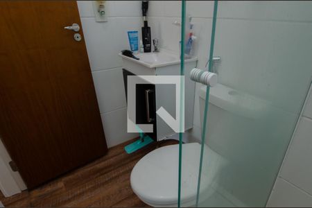 Casa de condomínio à venda com 112m², 3 quartos e 2 vagasBanheiro Social