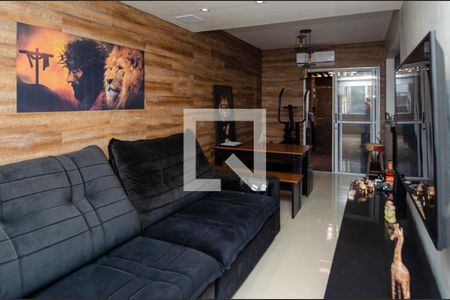 Sala de casa de condomínio à venda com 3 quartos, 112m² em Vargem Pequena, Rio de Janeiro