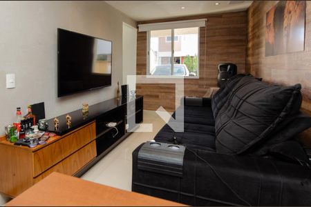 Sala de casa de condomínio à venda com 3 quartos, 112m² em Vargem Pequena, Rio de Janeiro