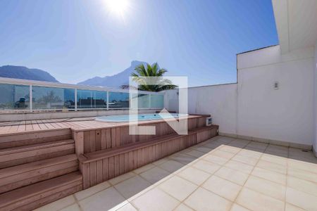 Varanda Cobertura de apartamento à venda com 3 quartos, 322m² em Barra da Tijuca, Rio de Janeiro