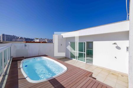 Varanda Cobertura de apartamento à venda com 3 quartos, 322m² em Barra da Tijuca, Rio de Janeiro