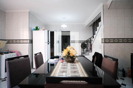 Sala de Jantar/Cozinha de casa à venda com 2 quartos, 80m² em Jardim São Nicolau, São Paulo