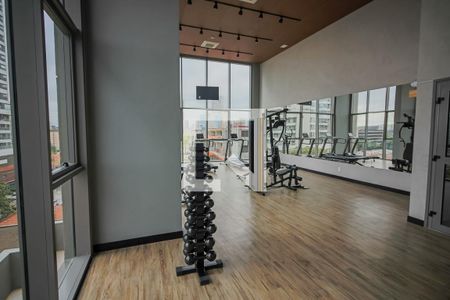 Apartamento para alugar com 26m², 1 quarto e sem vaga Apartamento para alugar com 26m², 1 quarto e sem vagaÁrea comum - Academia