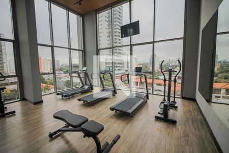 Apartamento para alugar com 26m², 1 quarto e sem vaga Apartamento para alugar com 26m², 1 quarto e sem vagaÁrea comum - Academia
