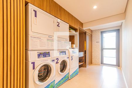 Apartamento para alugar com 26m², 1 quarto e sem vaga Apartamento para alugar com 26m², 1 quarto e sem vagaLavanderia Prédio