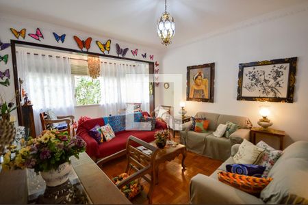 Sala de apartamento à venda com 3 quartos, 150m² em Tijuca, Rio de Janeiro