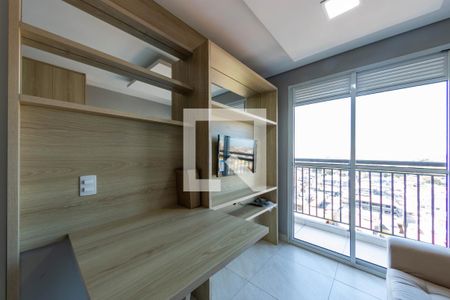 Sala/Cozinha de apartamento para alugar com 1 quarto, 28m² em Vila Tolstoi, São Paulo