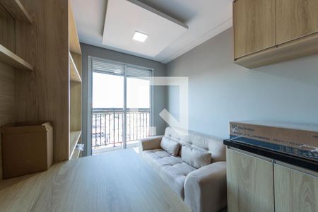 Sala/Cozinha de apartamento para alugar com 1 quarto, 28m² em Vila Tolstoi, São Paulo